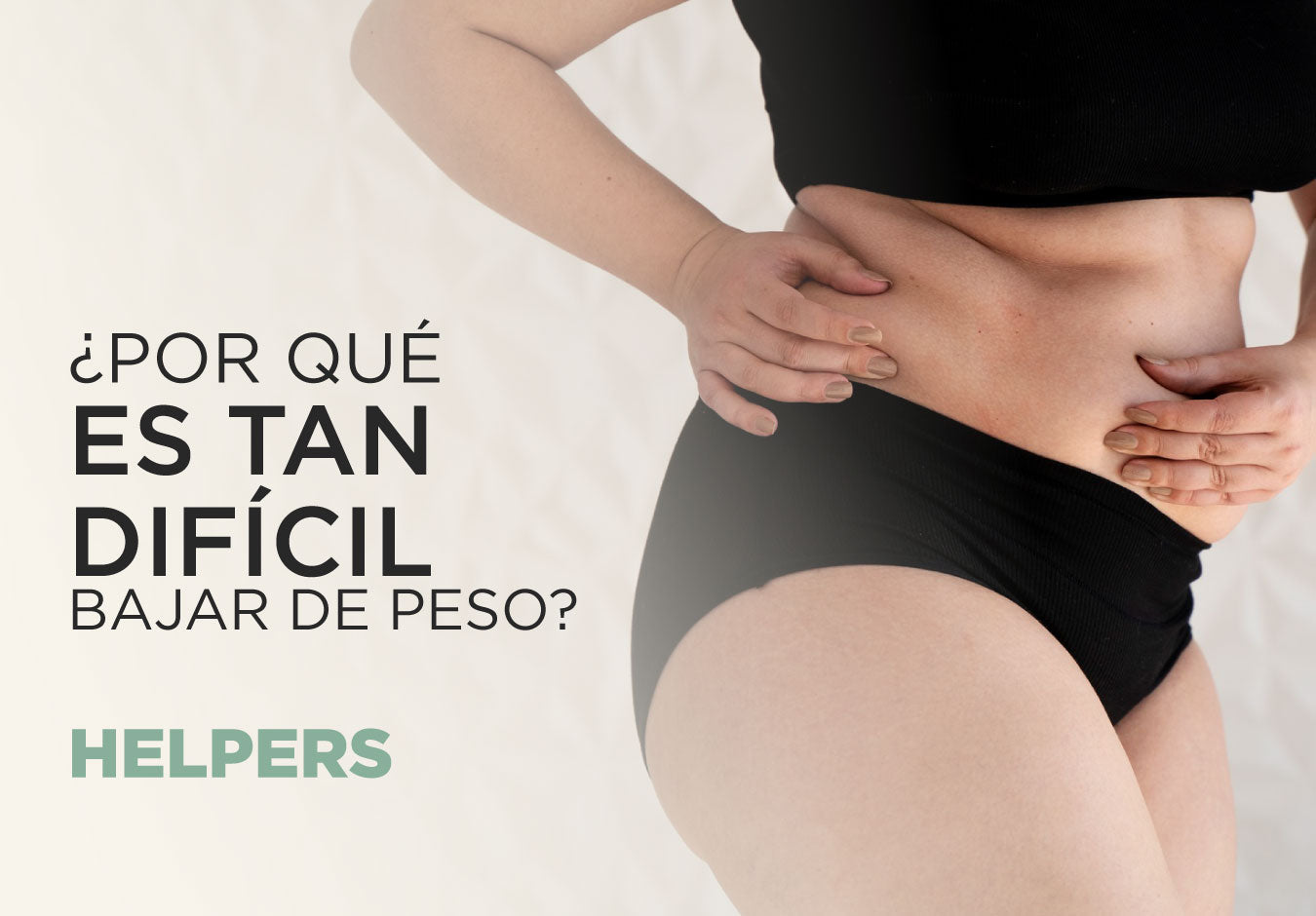 ¿POR QUÉ ES TAN DIFÍCIL BAJAR DE PESO?