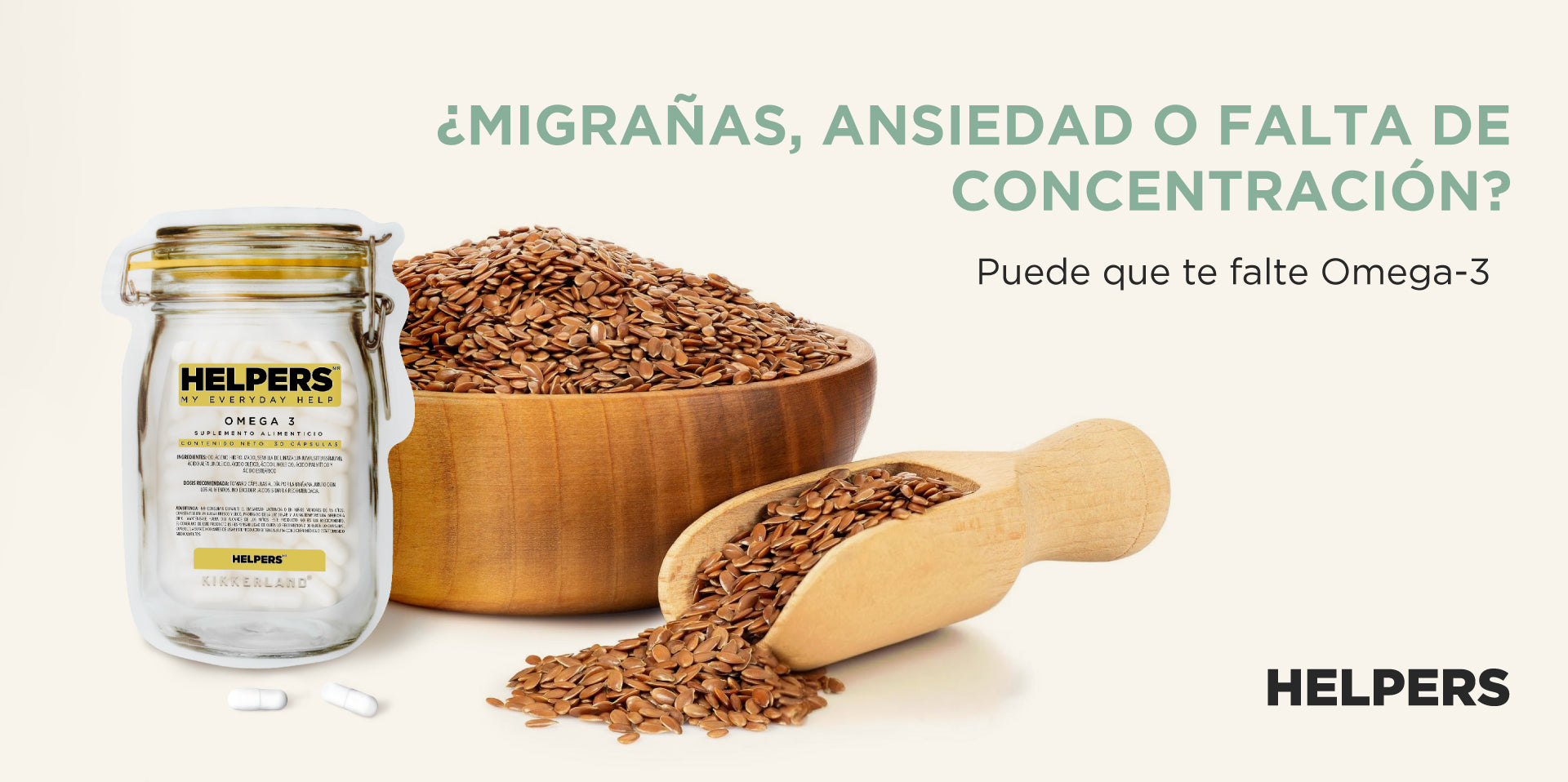 ¿Migrañas, ansiedad o falta de concentración? Puede que te falte Omega-3
