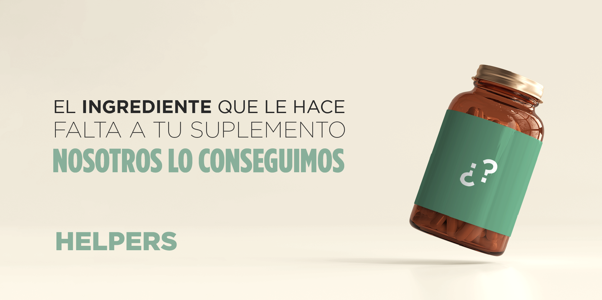 El ingrediente que le hace falta a tu suplemento nosotros lo conseguimos