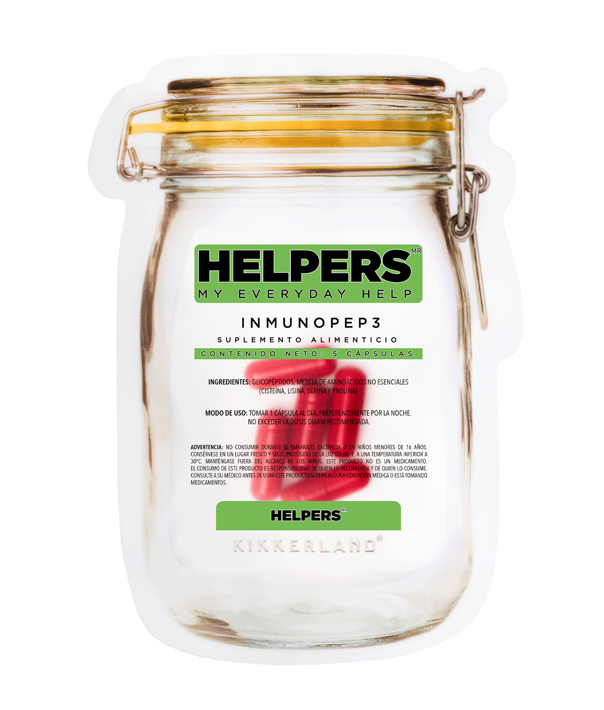 INMUNOPEP 3 | Alta concentración de péptidos con propiedades antibióticas naturales.